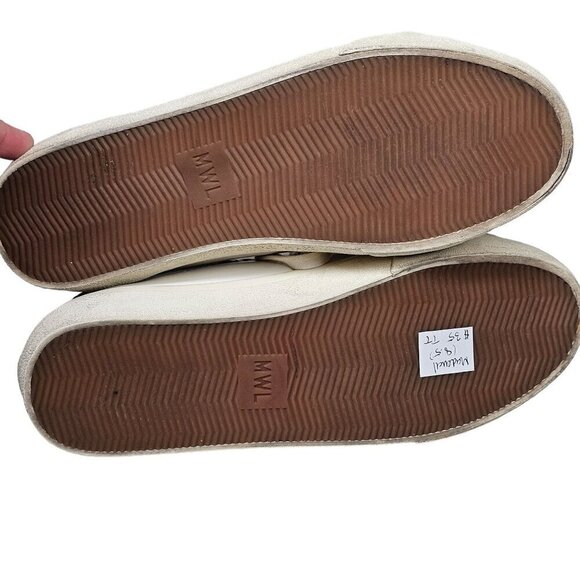 Madewell Sidewalk Low-Top Sneakers in‎ Snake Embossed Leather: Wave Edition 8.5 - Picture 12 of 14